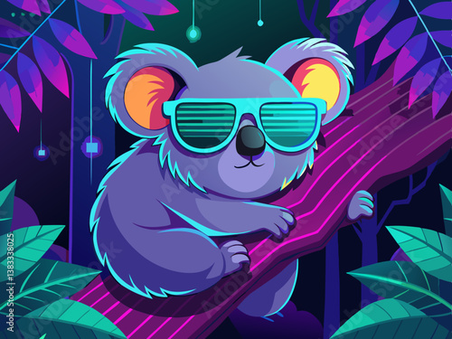 Photography digital koala sleeper