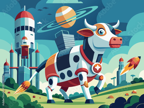 mecha cow uprising