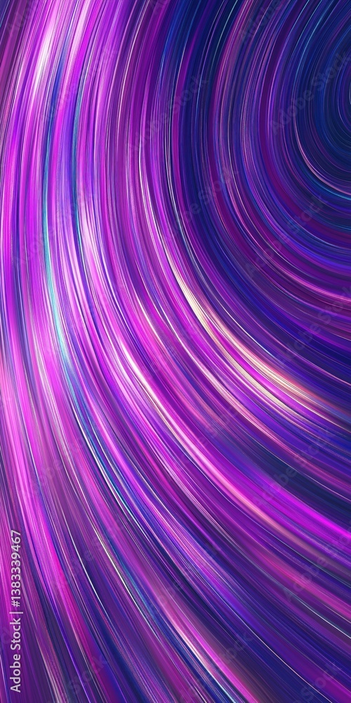 Vibrant abstract swirls of purple hues create a mesmerizing visual flow in this artwork Vibrant abstract swirls of purple hues create a mesmerizing visual flow in this artwork