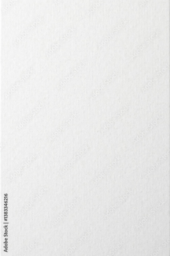 Fototapeta premium Fine white paper texture with subtle ridges and soft focus background , white paper, parchment paper, document