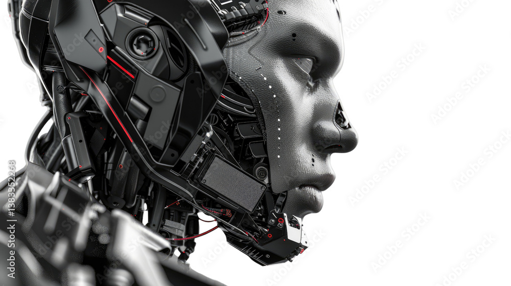 Cybernetic Being: A detailed, photorealistic portrayal of a cybernetic entity, embodying futuristic technology and artificial intelligence with the delicate human like form. Cybernetic Being: A detailed, photorealistic portrayal of a cybernetic entity, embodying futuristic technology and artificial intelligence with the delicate human like form.
