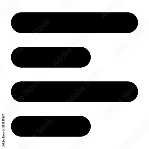 Horizontal Left Align Icon