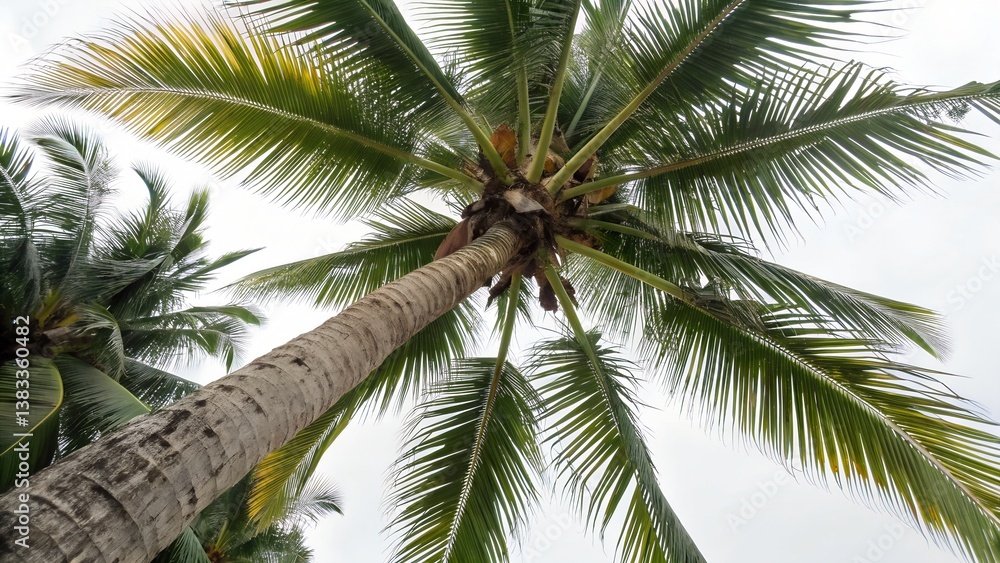 Obraz premium Coconut palm tree