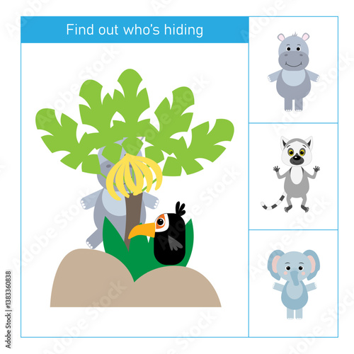 Find out who's hiding with hippo