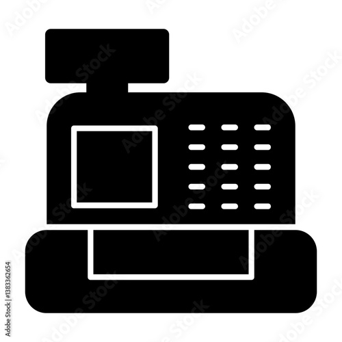 Cashier Machine Icon