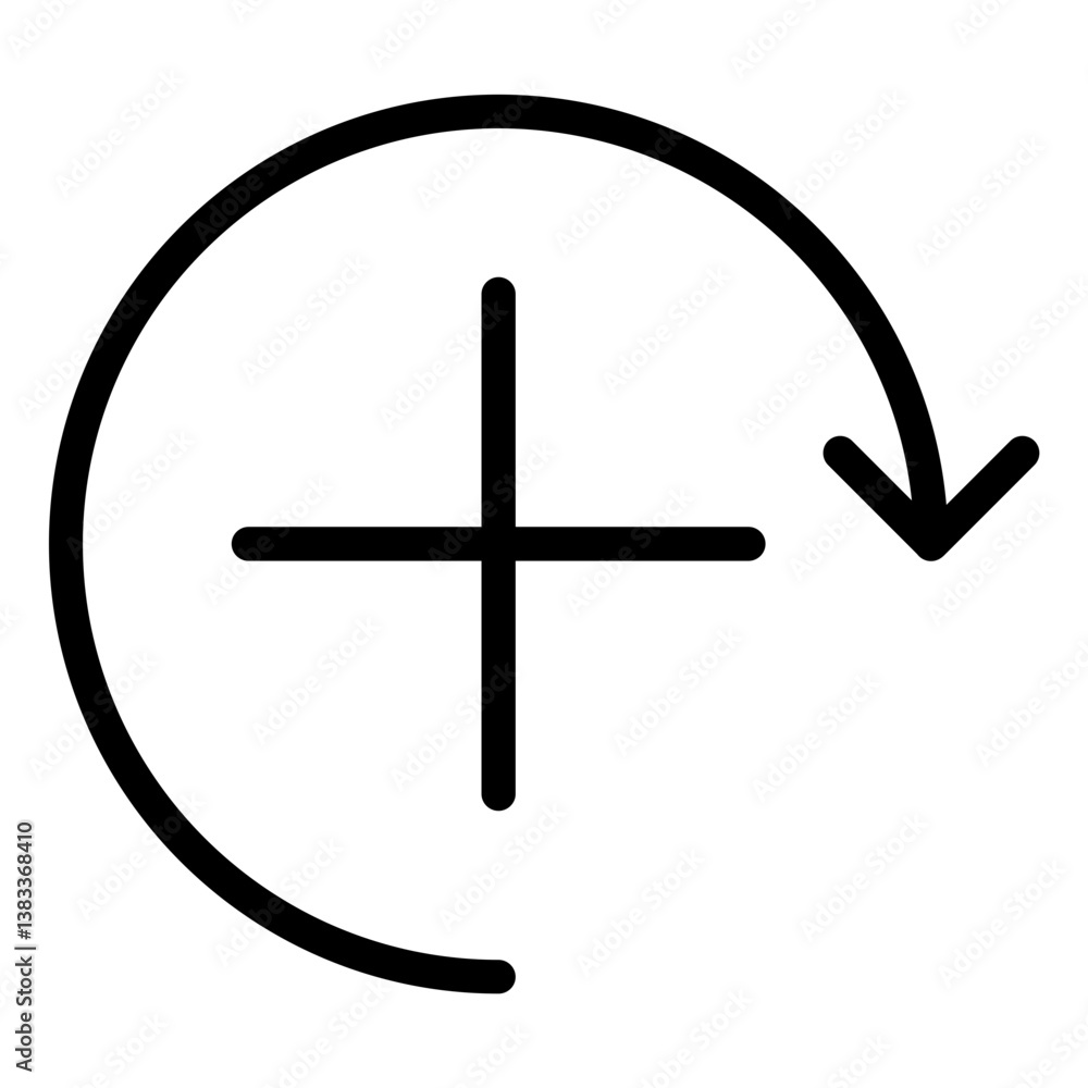 Obraz premium Reforestation Icon