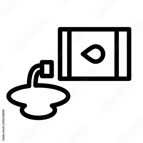 Chemical Spill Icon