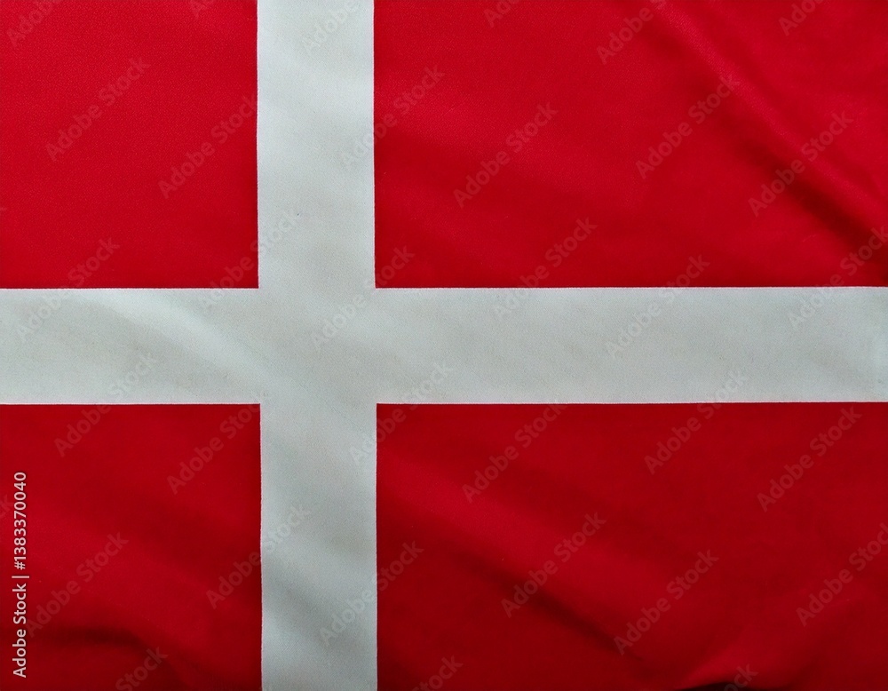 Obraz premium デンマーク国旗の背景