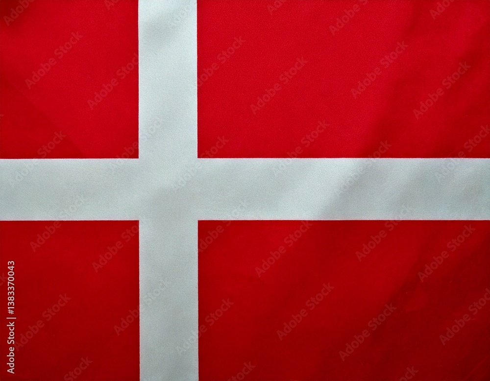 Obraz premium デンマーク国旗の背景