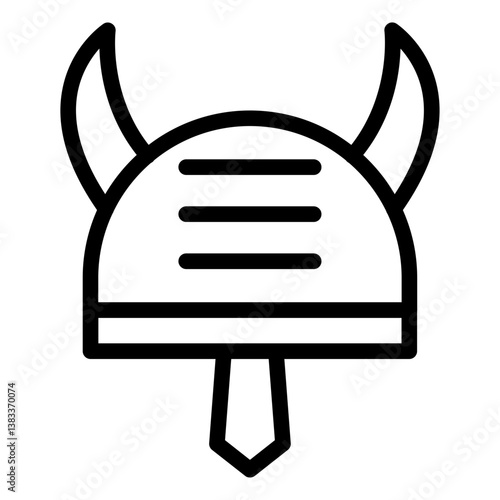 Viking Helmet Icon