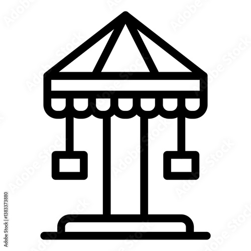 Swing Ride Icon