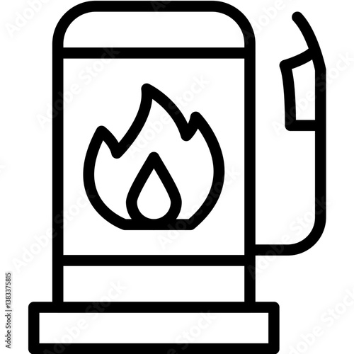 Gas Station Icon