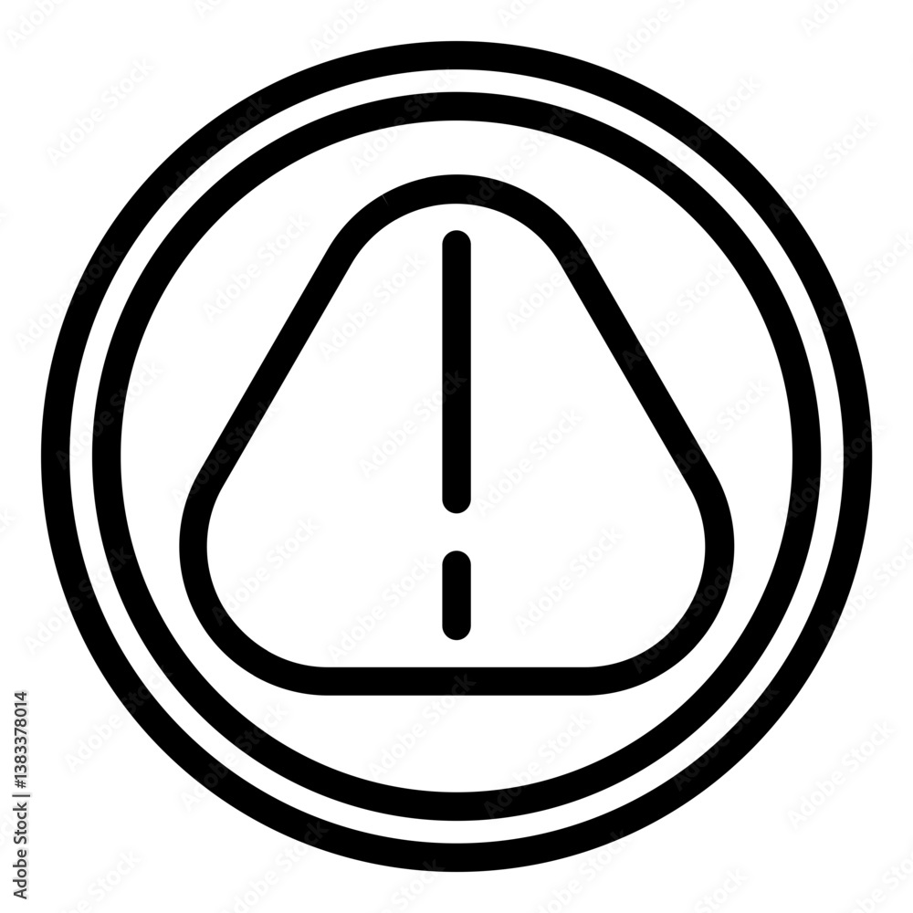 Hazard Warning Icon Hazard Warning Icon