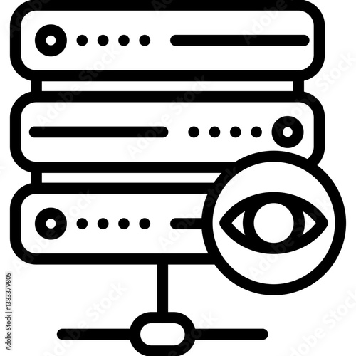 Database Vision Icon