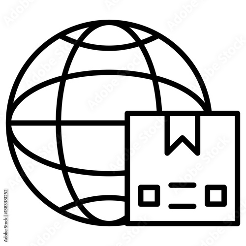Worldwide Shipping Icon