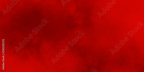 Abstract grainy red grunge texture with blood red smoke, red paper texture. Grunge red metal background. Red Textured surface of colored plastic, abstract background. Professional Stock Photo.	