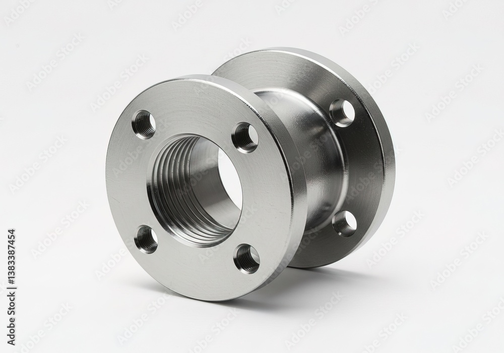 A metal ring with holes in it AI generated. A metal ring with holes in it AI generated.