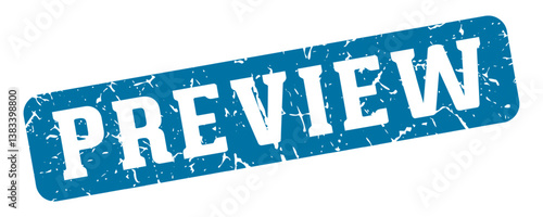 preview rectangular sign. preview stamp
