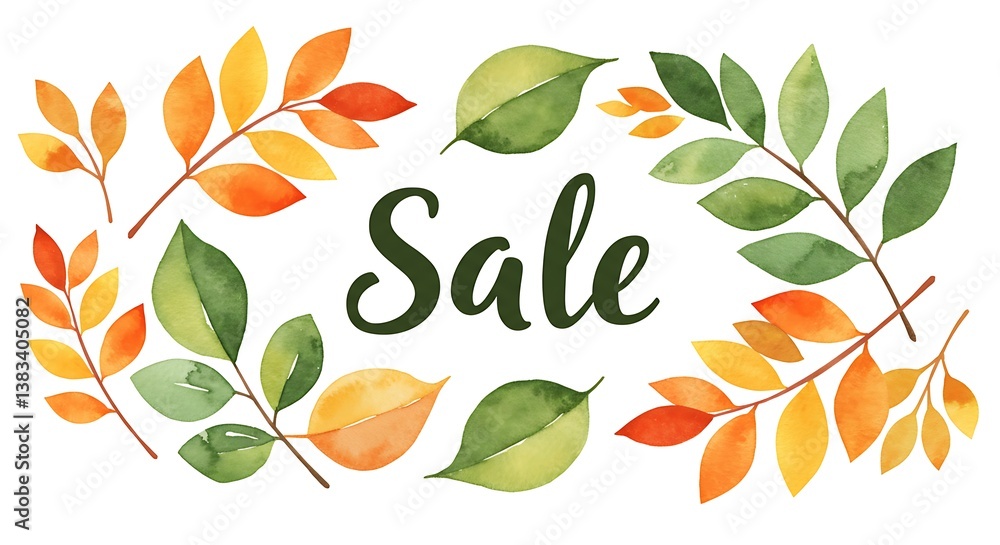 Autumnal Sale Hues AI Generated Autumnal Sale Hues AI Generated