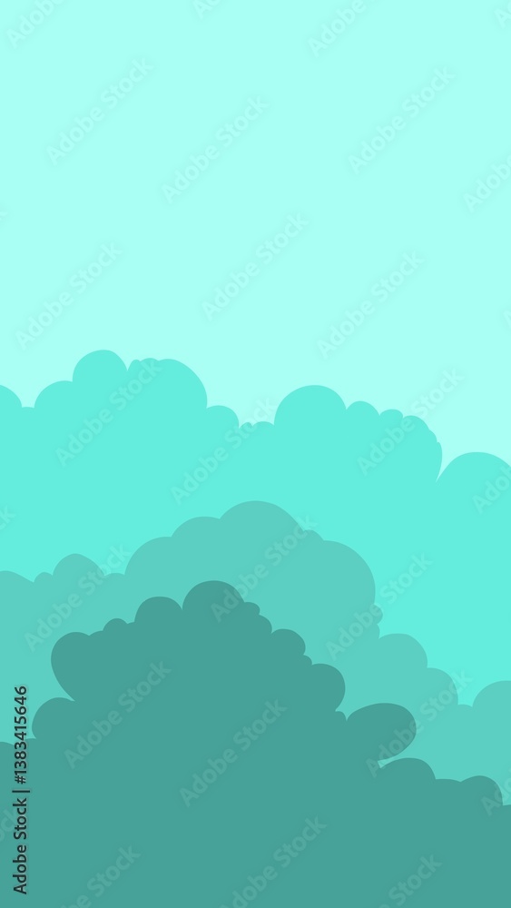 Fototapeta premium blue sky with clouds