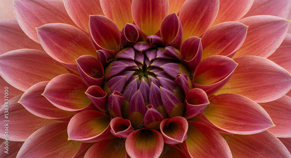Captivating Close Up Of A Dahlia Flower Exhibiting Complex Floral Patterns Captivating Close Up Of A Dahlia Flower Exhibiting Complex Floral Patterns