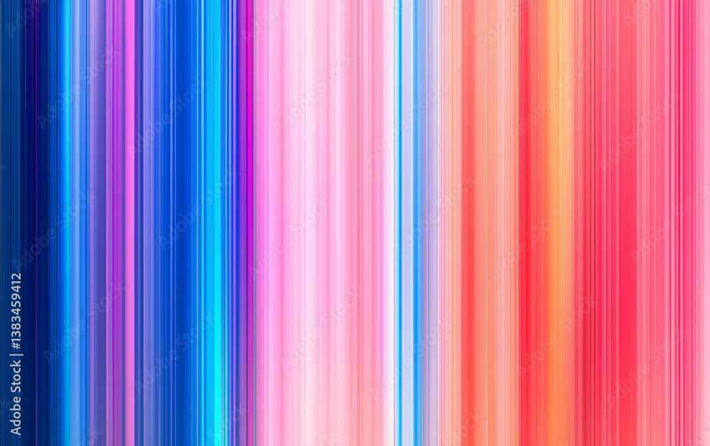 Fototapeta premium Vibrant colorful vertical stripes background blue pink color
