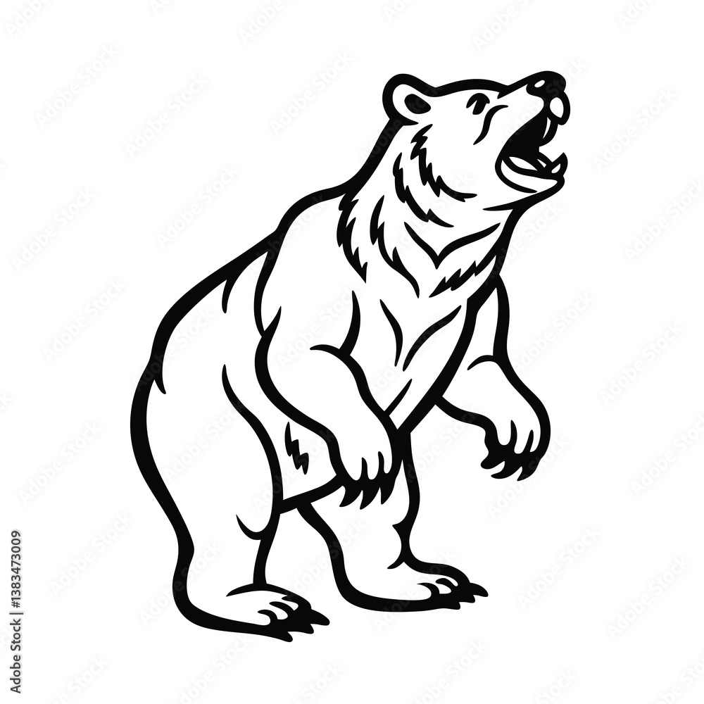 bear vector illustration bear vector illustration