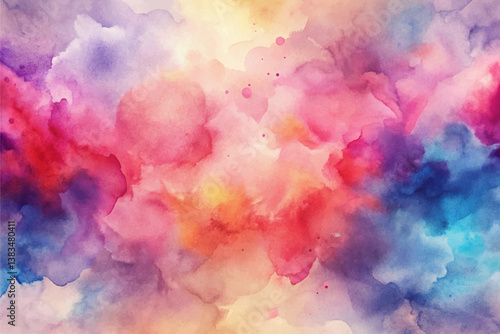 Watercolor Texture Background for Artistic and Creative Projects Vector art