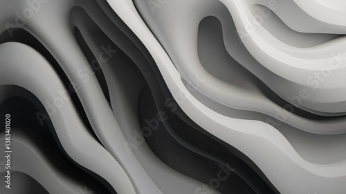Subtle geometric white background with abstract curves and professional business aesthetics.