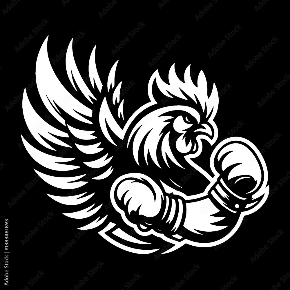 rooster head logo vector rooster head logo vector