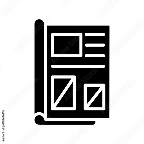 Editorial Icon Vector Element