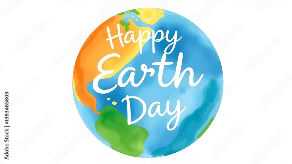 Obraz premium Love the Earth, It Loves You Back