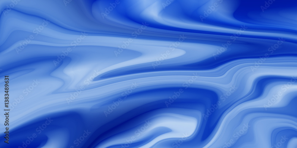 Obraz premium Light blue marble pattern texture abstract background.