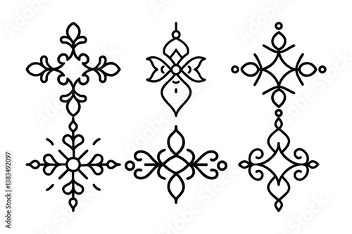 ornament art isolate