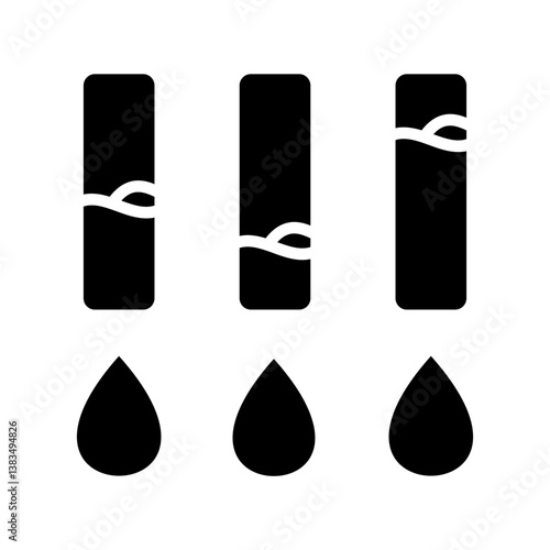 Ink Icon Vector Element
