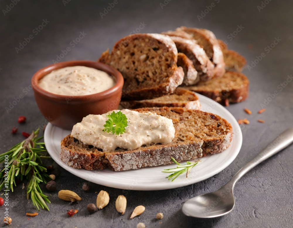 Artisan Bread with Savory Dip Artisan Bread with Savory Dip