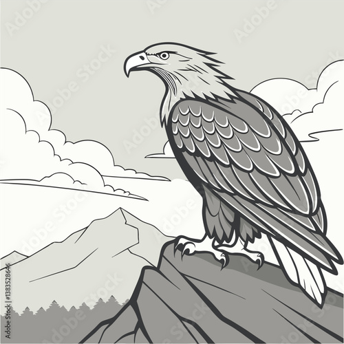 eagle vector design eps file
