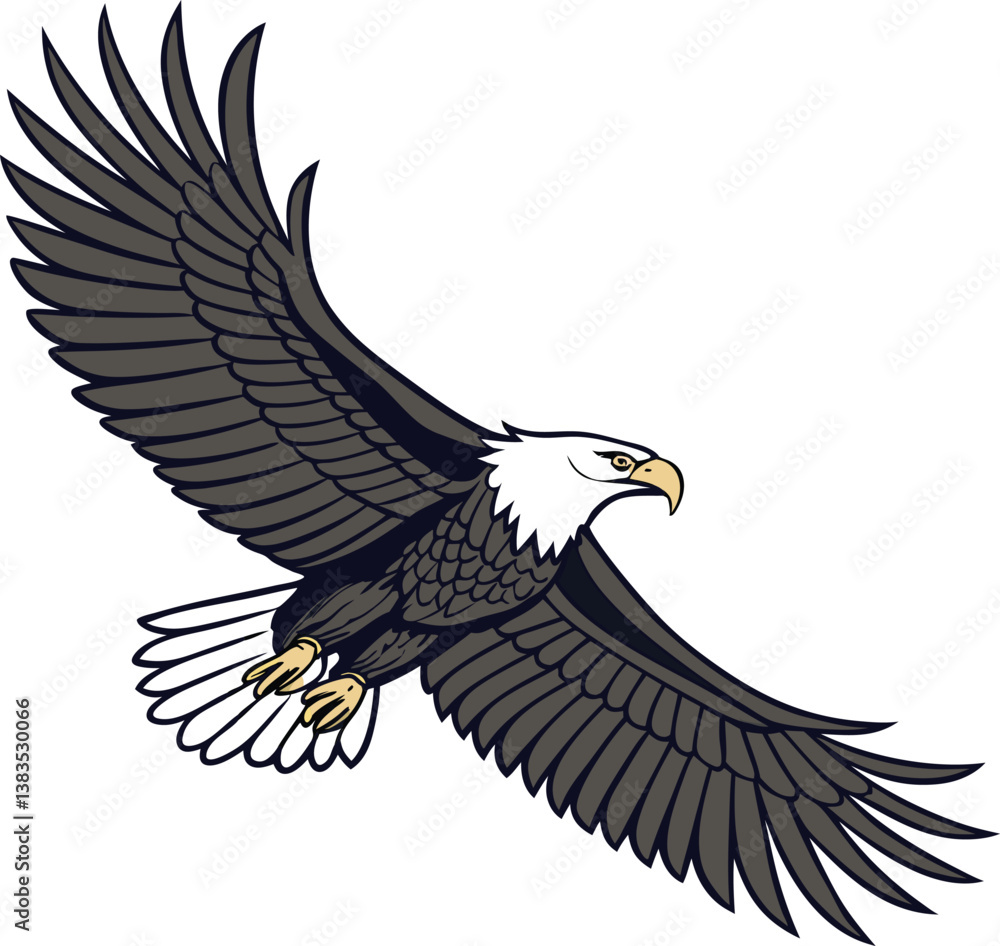 Fototapeta premium eagle vector design eps file