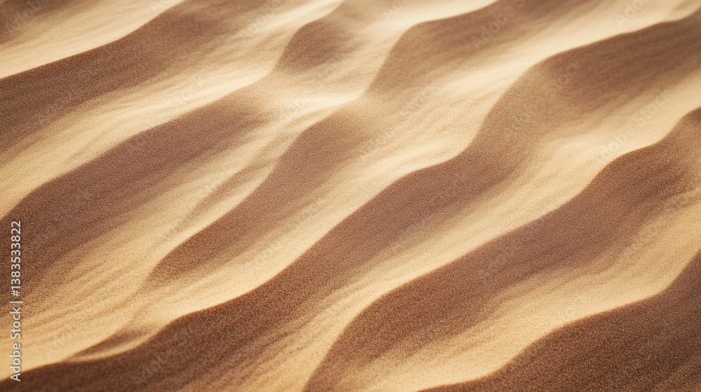 Desert sand dunes, windswept texture, sunlight, background blur, nature wallpaper Desert sand dunes, windswept texture, sunlight, background blur, nature wallpaper