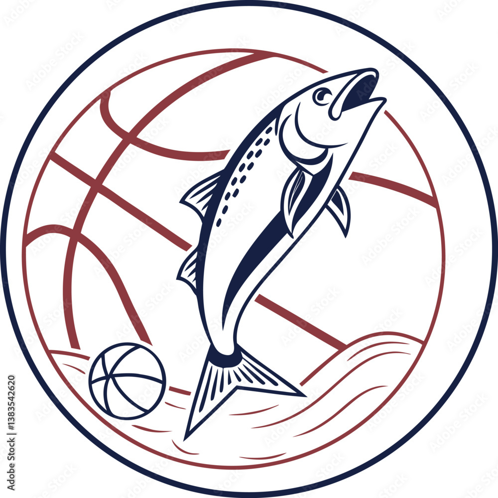 Naklejka premium Logo icon 