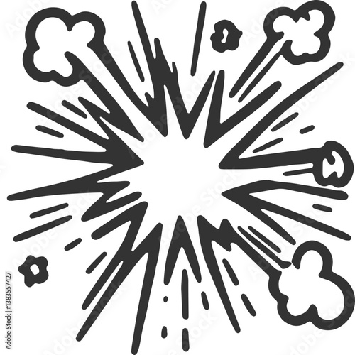 War on Pain Vintage Illustration Vector