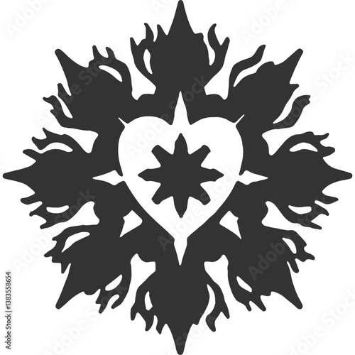 Lasting Wound Vintage Illustration Vector