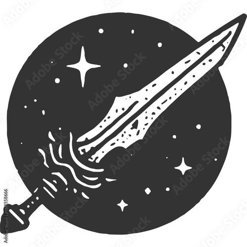 Lasting Wound Vintage Illustration Vector