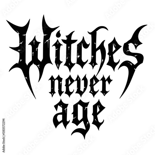 Witches never age in gothic style