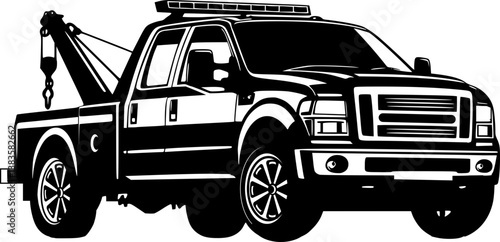 Pickup tow truck 