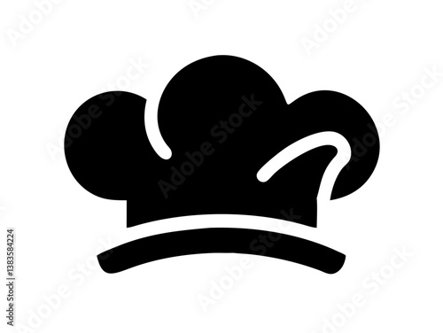 cheaf logo balck vector desigen