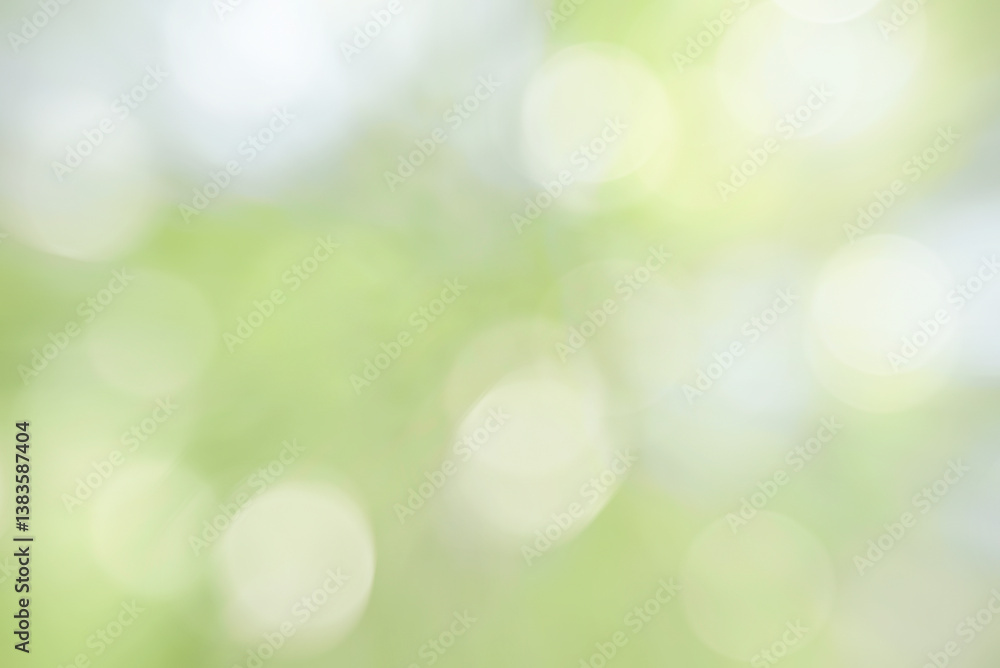Spring green bokeh abstract background blur Spring green bokeh abstract background blur