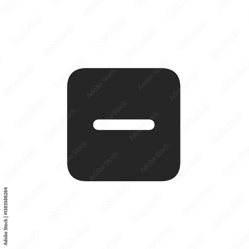 Minus Square Fill Icon Minus Square Fill Icon