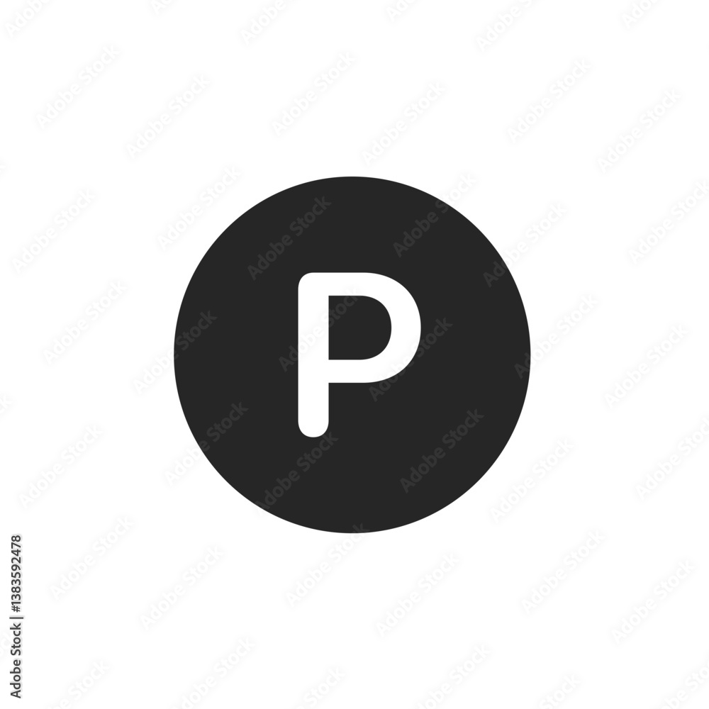 P Circle Filled P Circle Filled