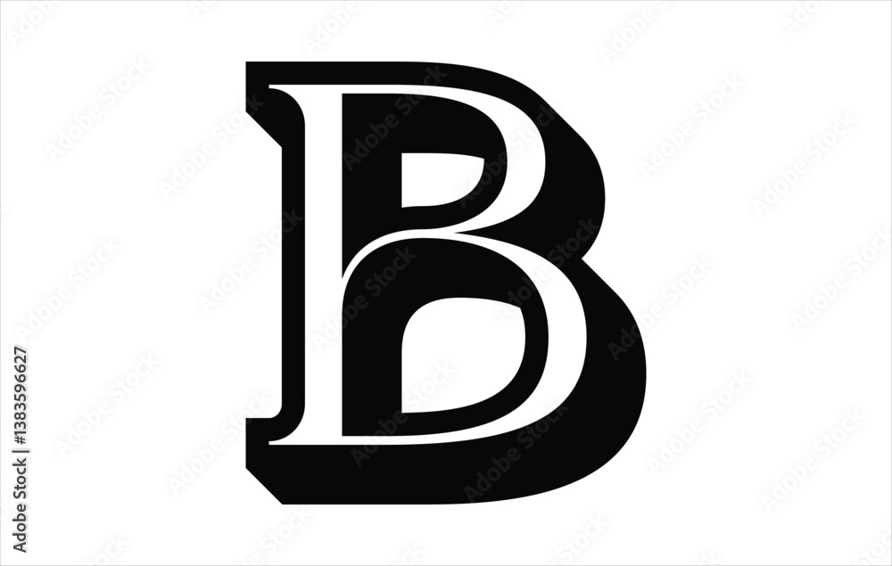 Elegant Letter B logo Vector Template Initial Letter B Logo Design. Creative And Modern B logo Elegant Letter B logo Vector Template Initial Letter B Logo Design. Creative And Modern B logo